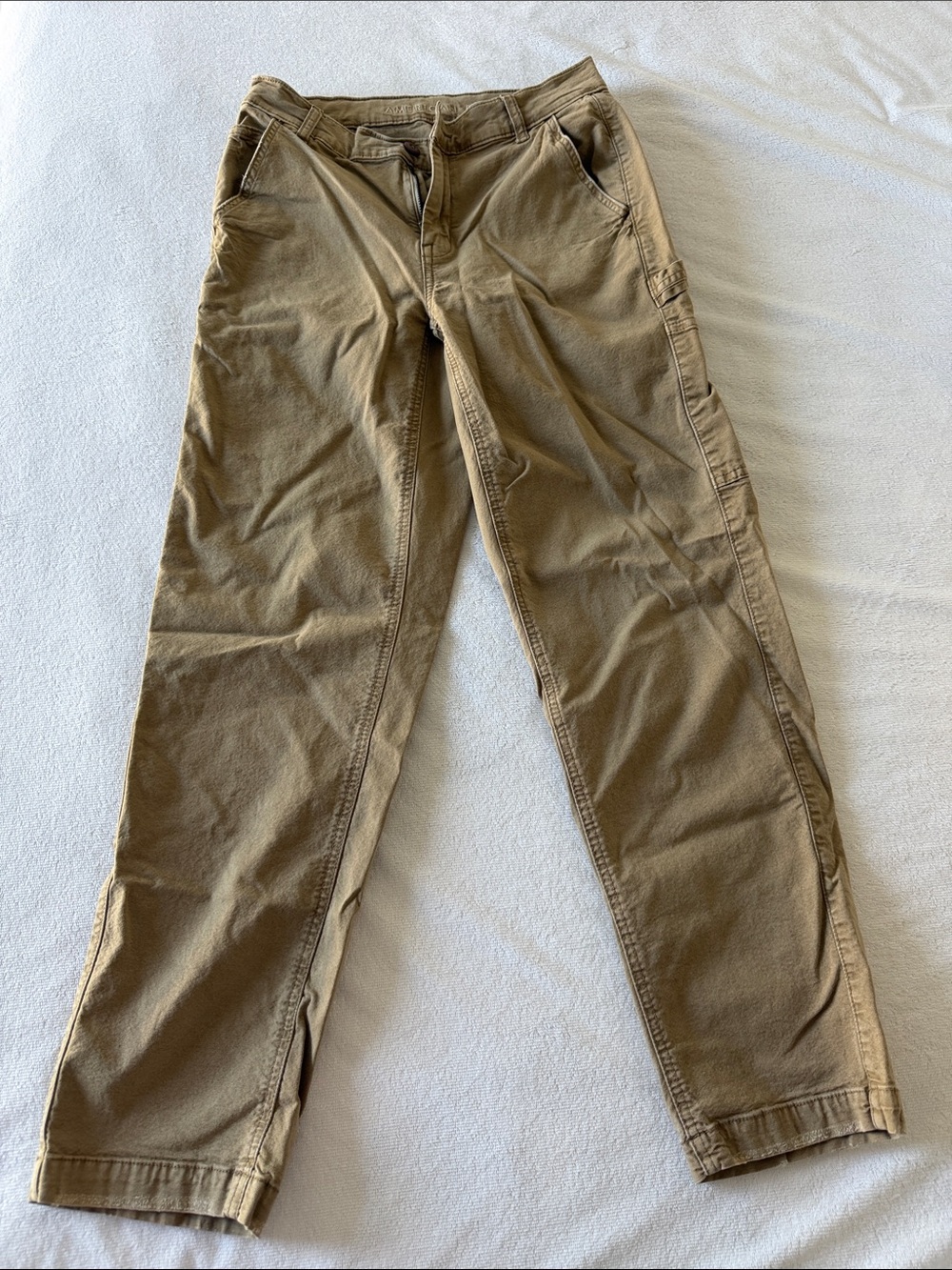 American Eagle Outfitters Women's Cargo Pants - Tan
